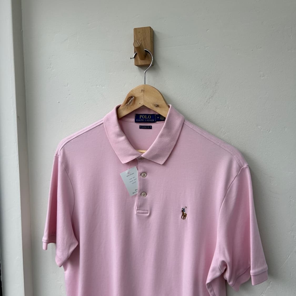 16765 - 폴로 랄프로렌 핑크 반팔 카라티 상품이미지1