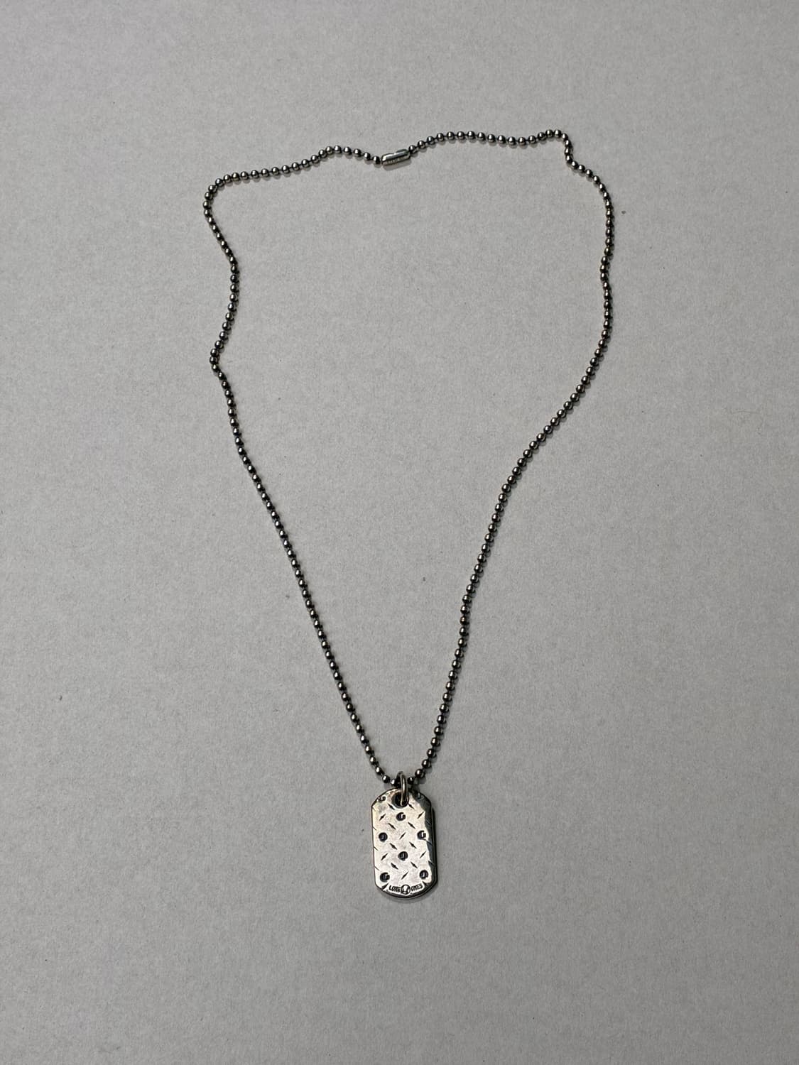 론원스 X 갤러리 디파트먼트 도그 택 펜던트 목걸이 925실버 상품이미지1