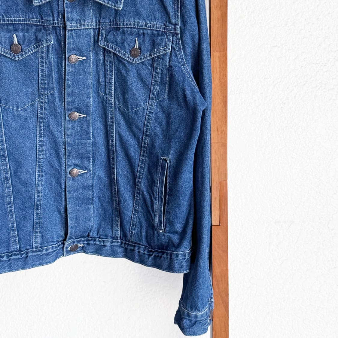 리본 자수 데님 자켓 상품이미지4