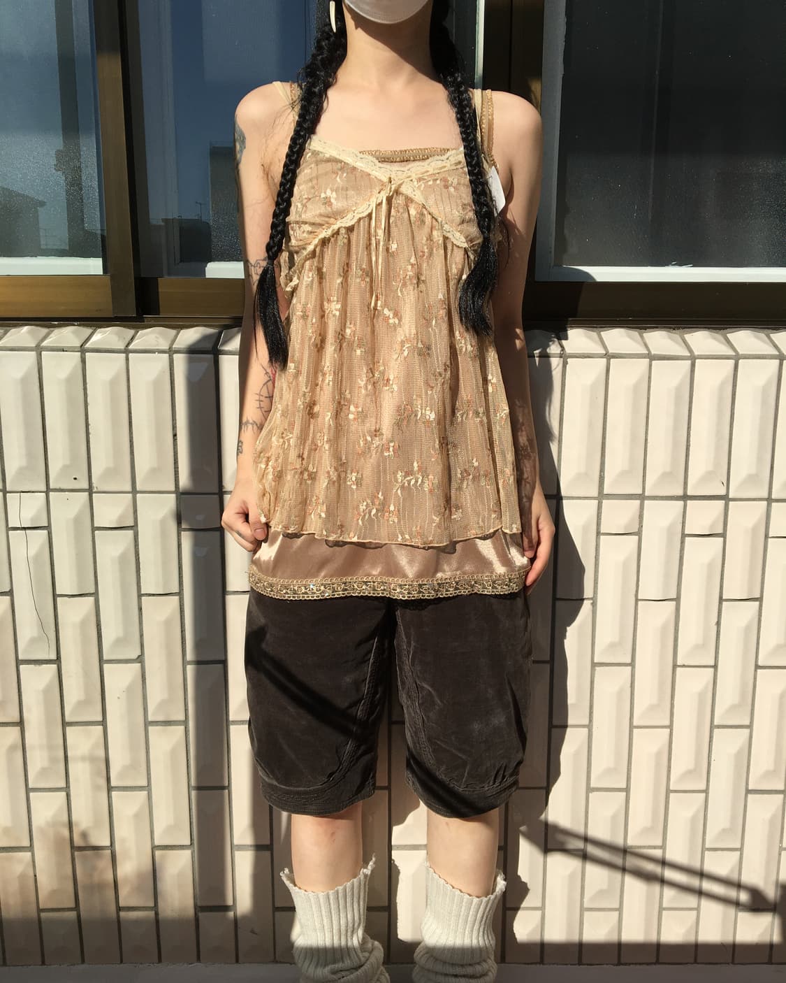 Lace pattern sleeveless 상품이미지7