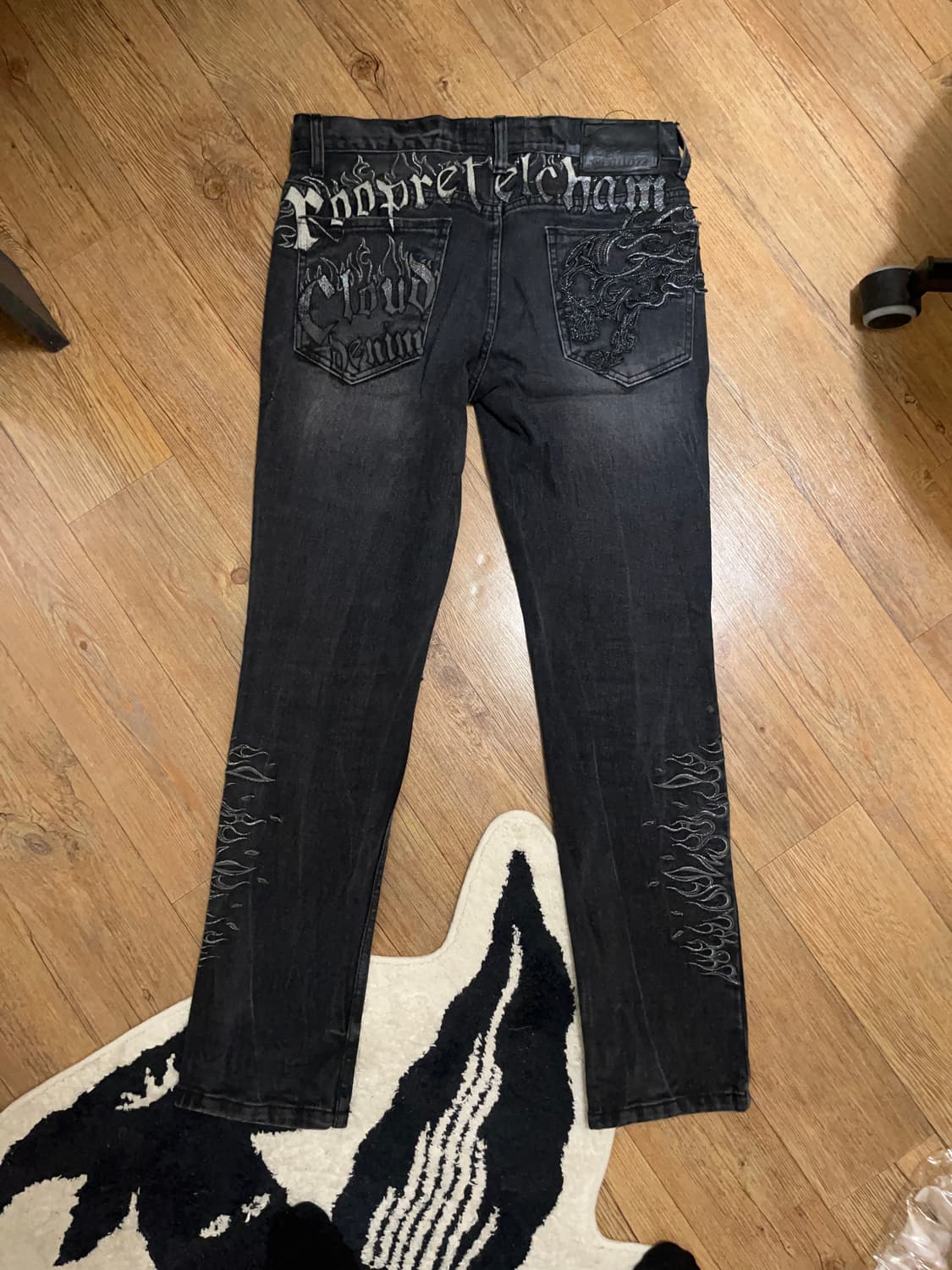 빈티지 스키니진 바지 상품이미지1