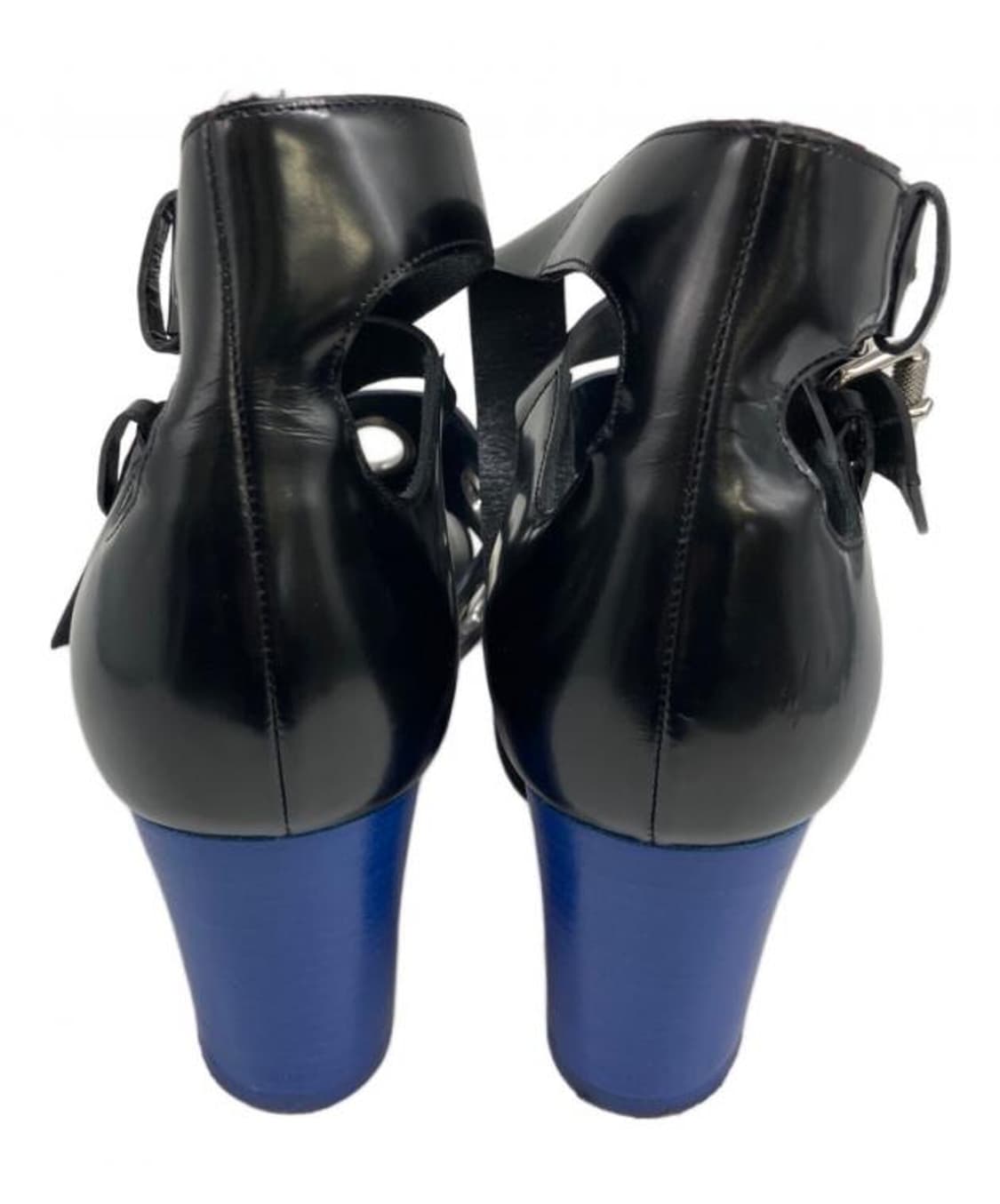 Christian louboutin 크리스찬 루부탱 네이비 샌들 힐  상품이미지3