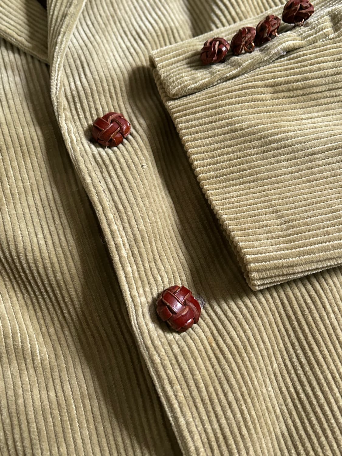 유로피안 빈티지 코듀로이 블레이저 상품이미지4