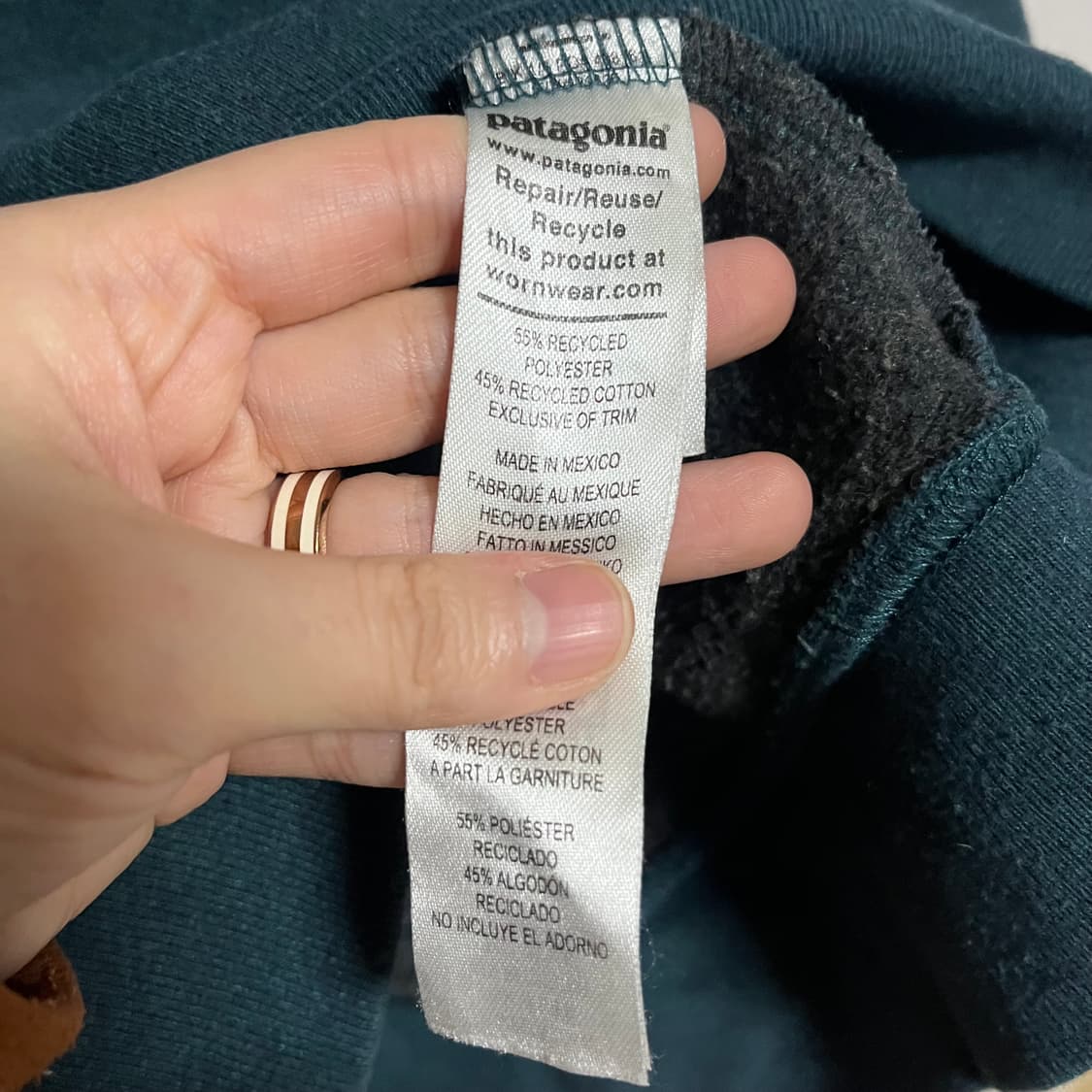 파타고니아 맨투맨 M 상품이미지5