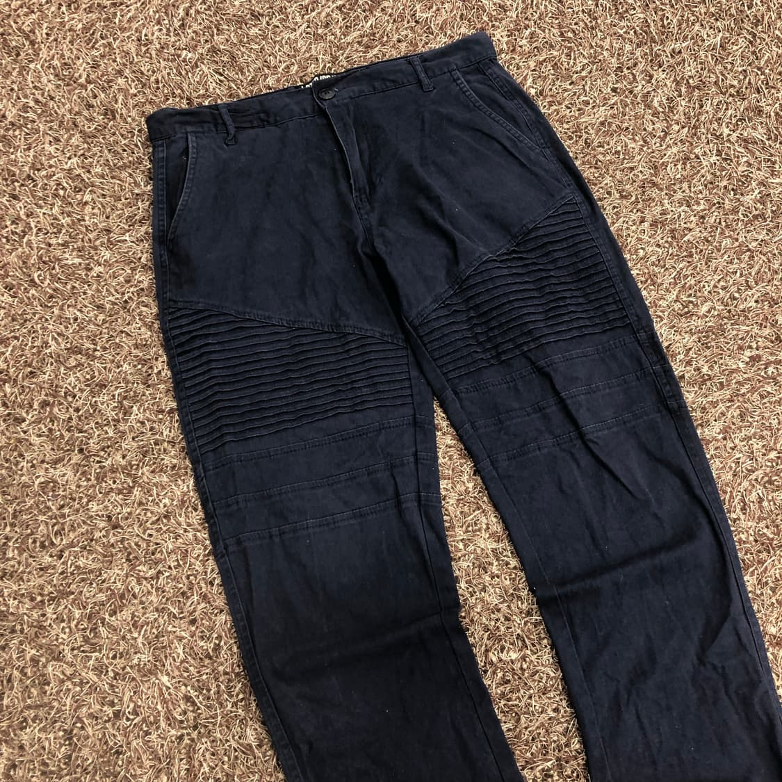 Lazer 바이커 디테일 코튼 워크 팬츠 상품이미지2