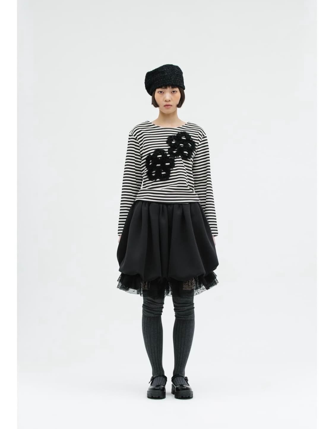 생긴스튜디오 JERSEY BALLOON SHAH skirt 상품이미지4