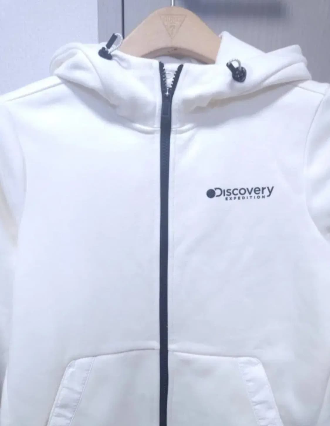 디스커버리 면터치 플리스 후드집업, S 상품이미지1