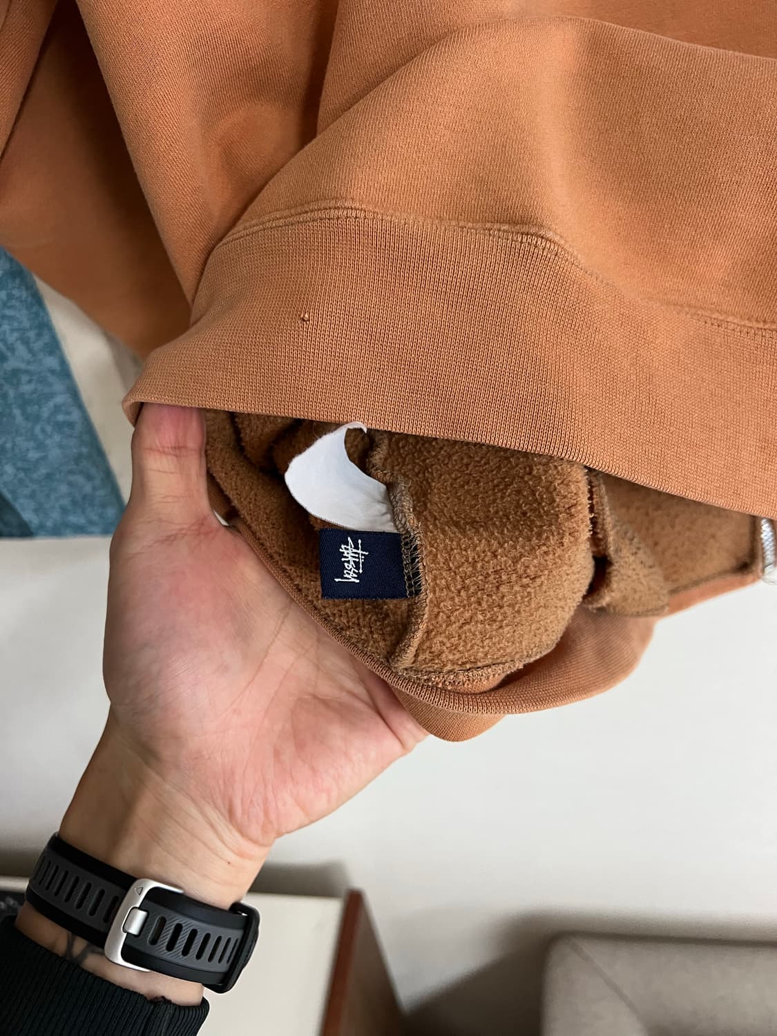 올드 스투시 후드집어 L 상품이미지9