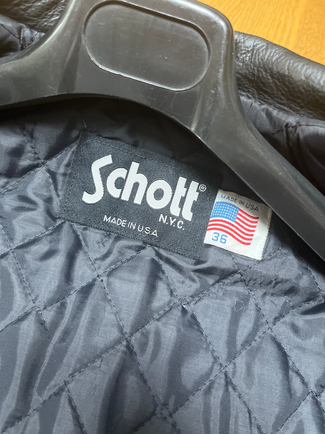 Schott 레더 자켓 36 상품이미지3