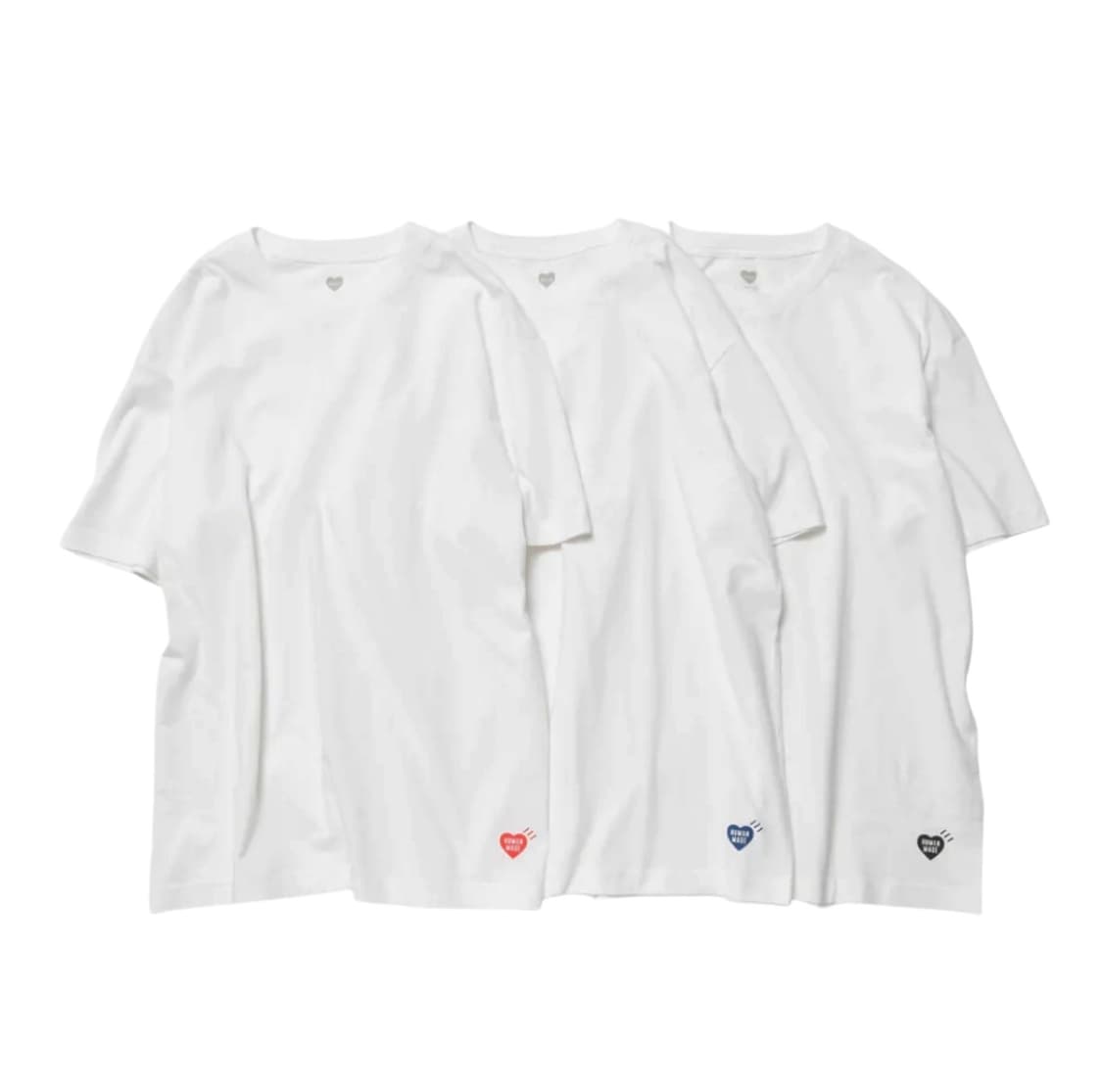 Human Made T-Shirts White (3pack) 상품이미지1