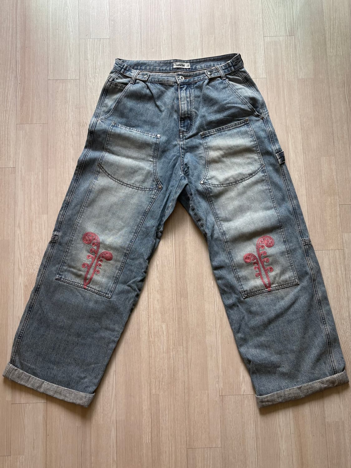(01) karactor ptery double knee pants 상품이미지2