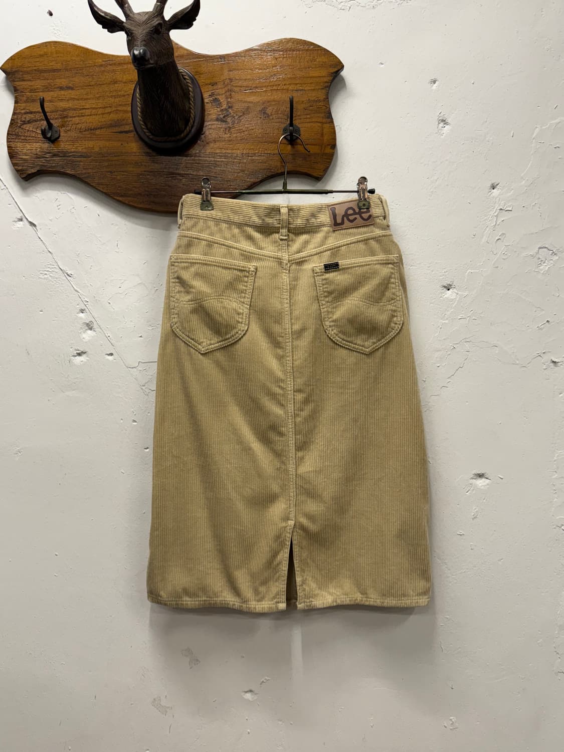 27) JAPAN Lee Corduroy Midi Skirt 상품이미지2