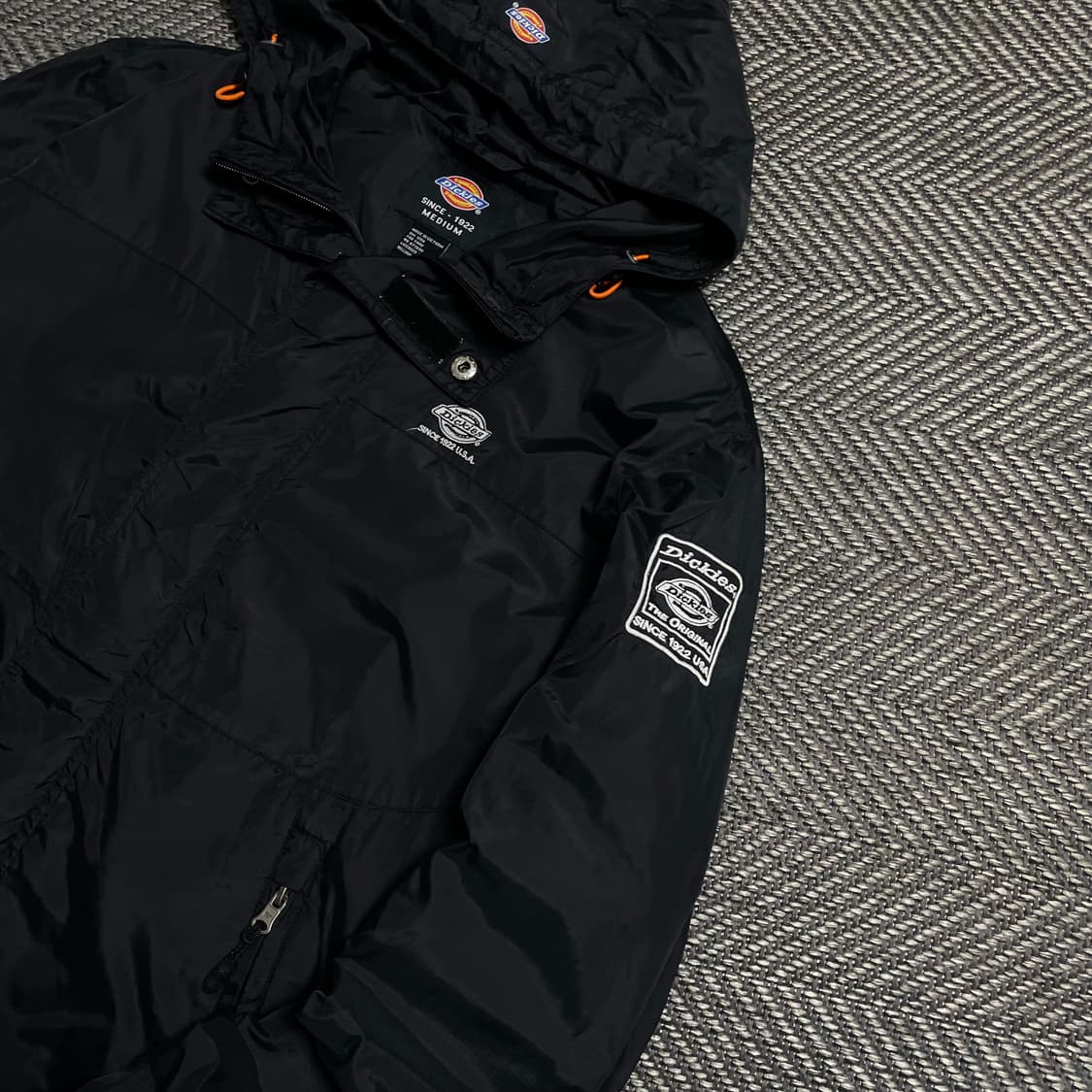 Dickies USA 올드스쿨 윈드 바람막이 블랙y 5767 상품이미지4