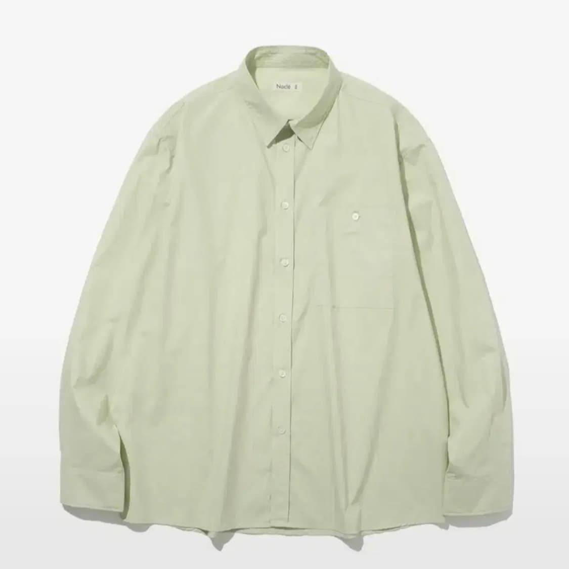 노클 원포켓 셔츠 그린 2 상품이미지2