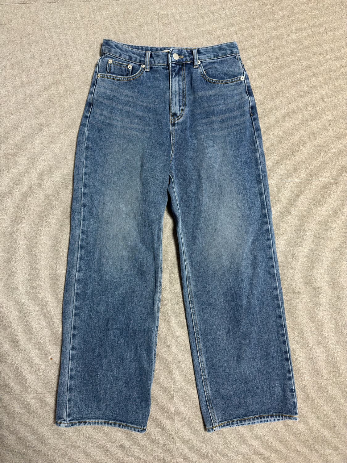 아뜨랑스 오버핏 데님 팬츠 상품이미지1