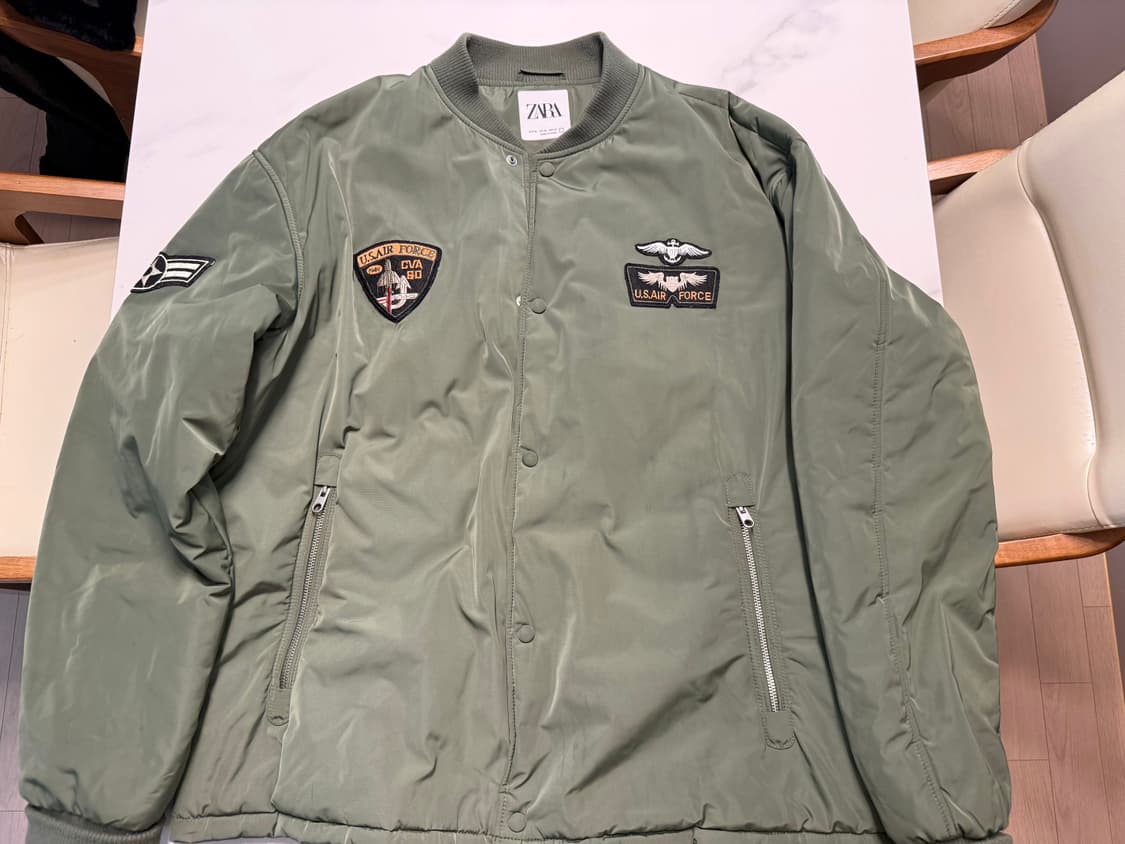 자라 항공 점퍼 XL(105-110) 정품 상품이미지1