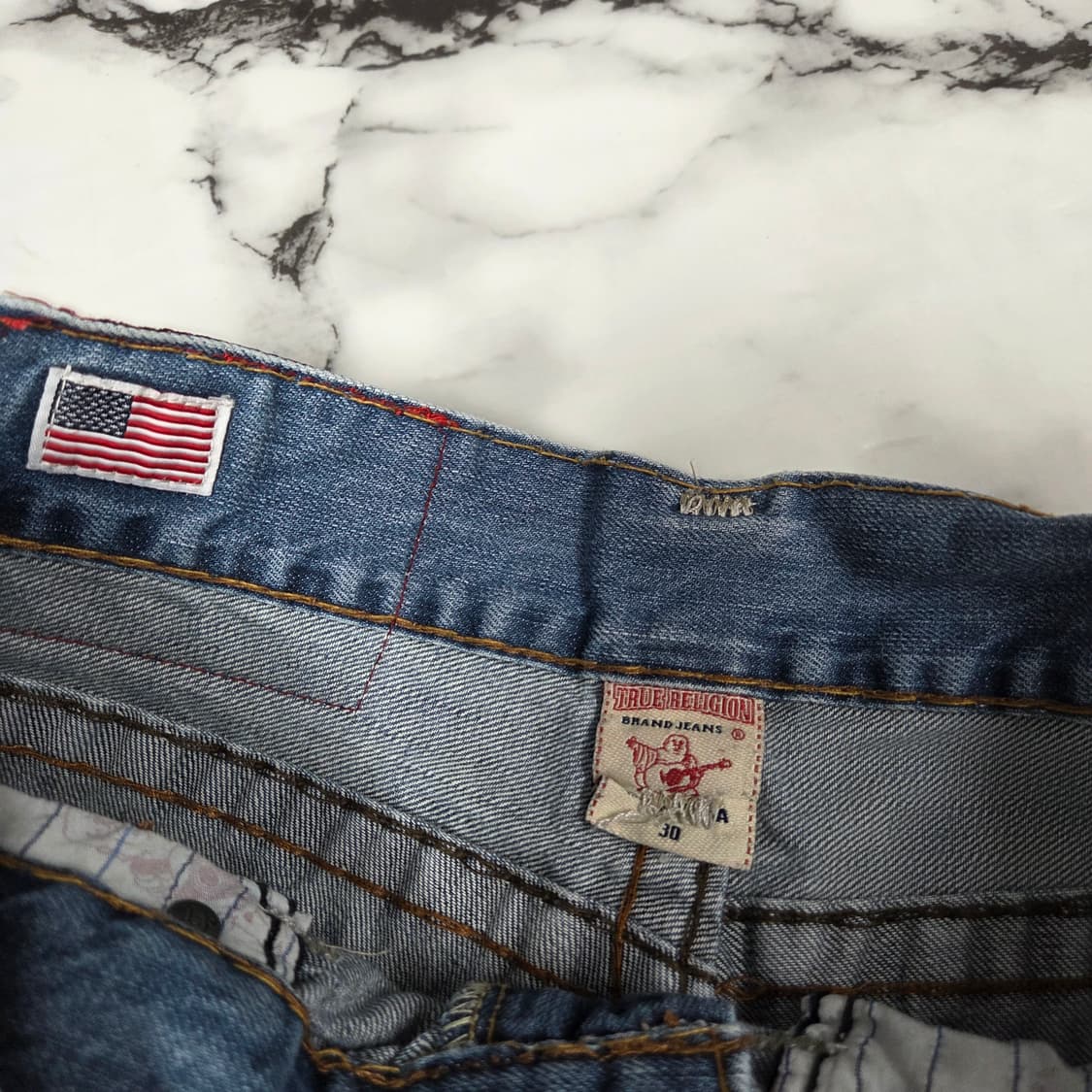 트루릴리전 5부반바지 데님팬츠 (이사정리 할인) 상품이미지4