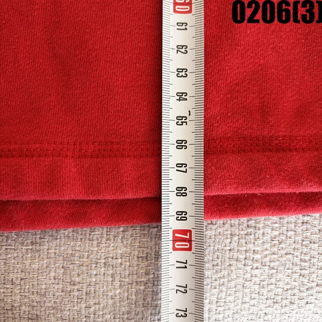 [XXL] 게스 JEANS 2000 레드 맨투맨 티셔츠 0206 상품이미지6