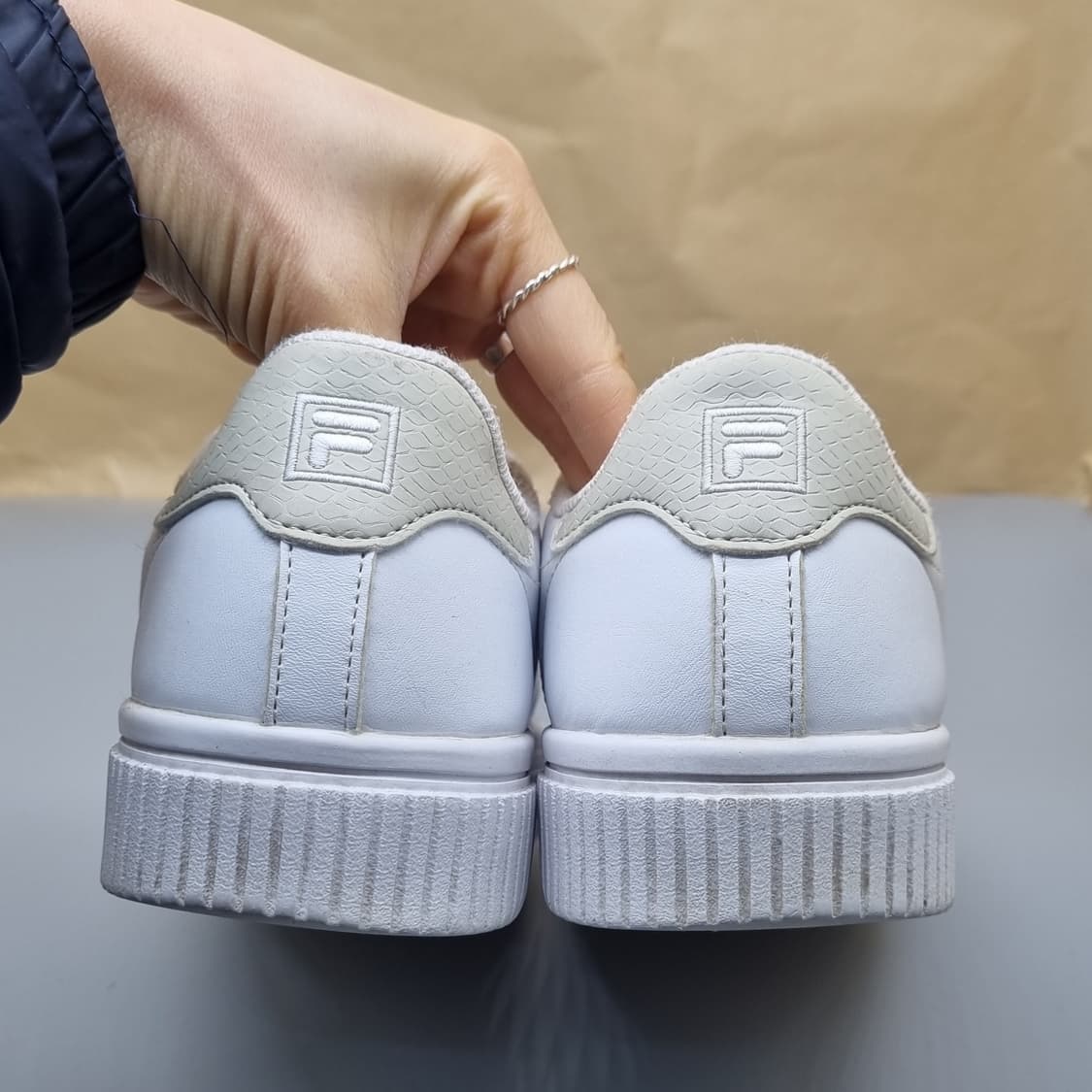 휠라 코트디럭스 골드 스니커즈 250 상품이미지4