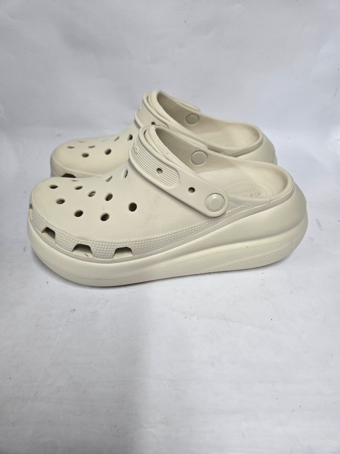 크록스 크러쉬 클로그 아이보리 m6w8 250mm 상품이미지3