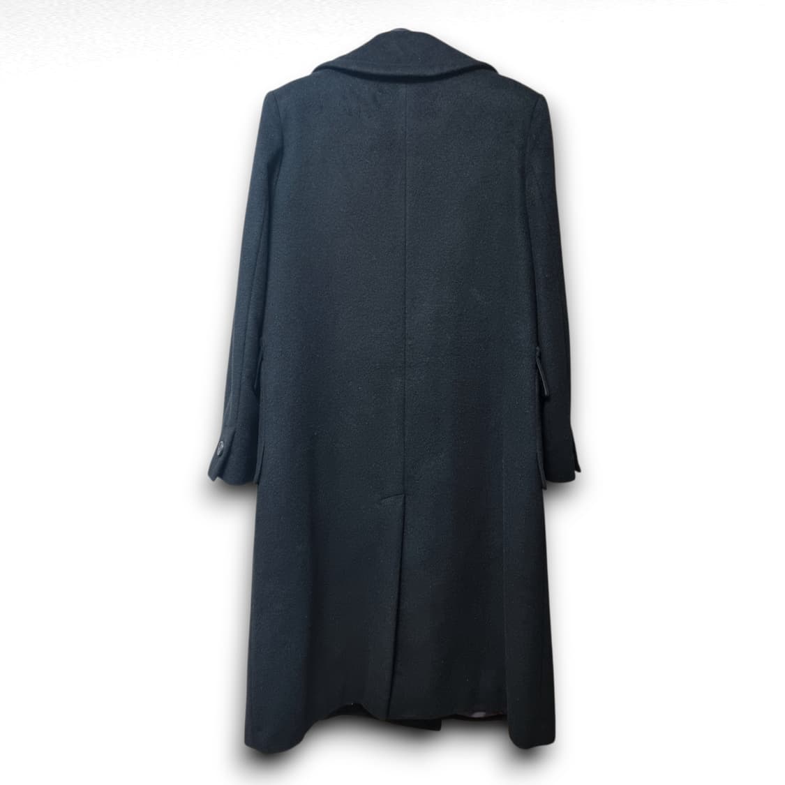 폴앤조 여성 블랙 더블코트 M(66) 상품이미지8