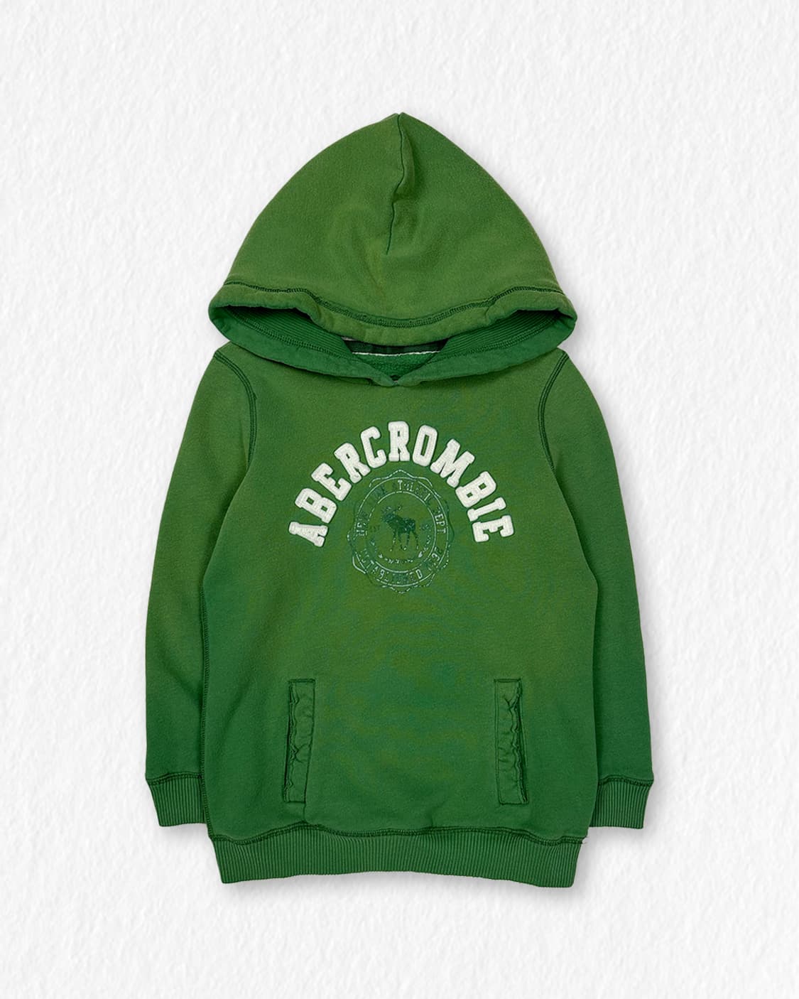 아베크롬비 기모 후드티 연두 상품이미지1