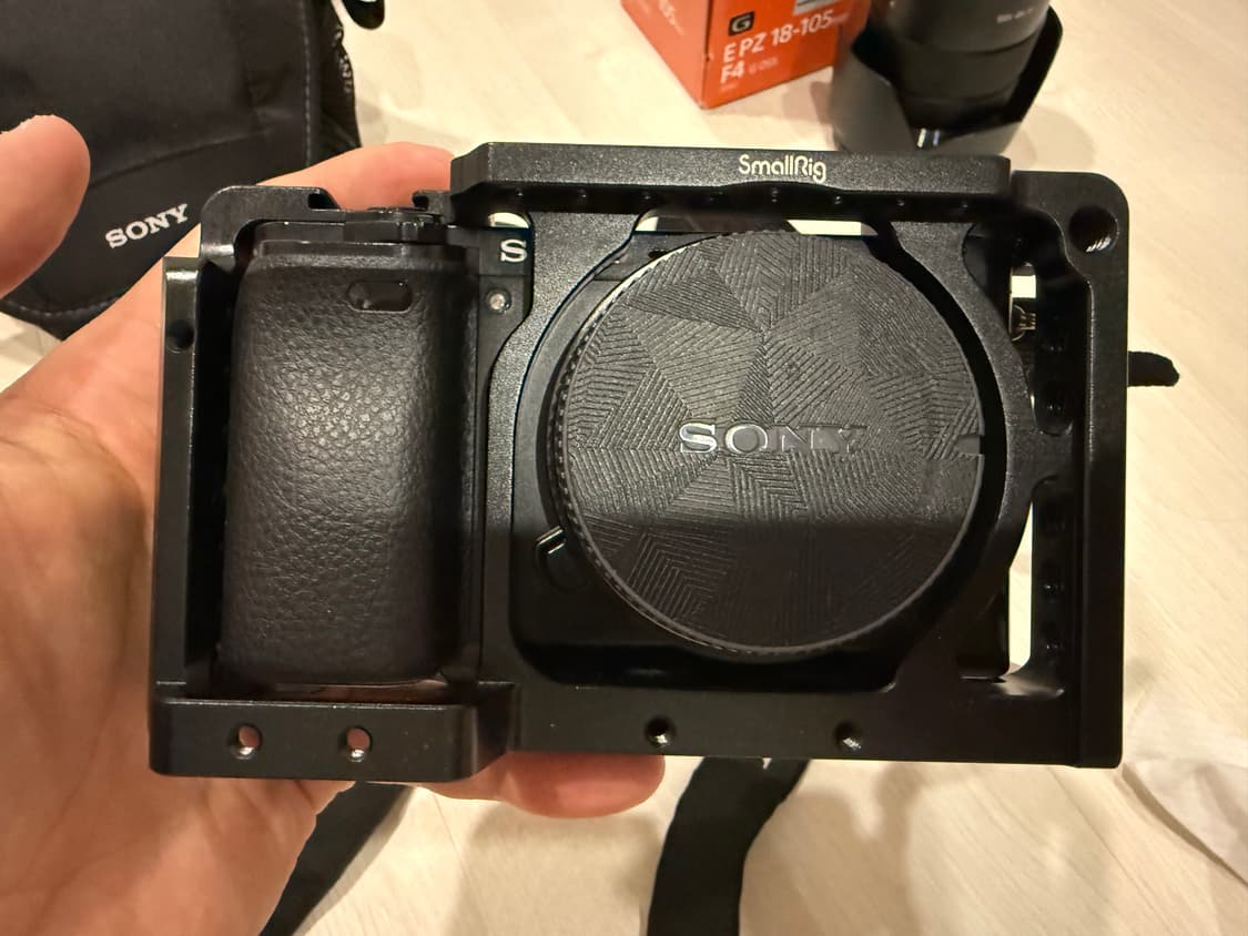 소니 a6000 + E PZ 18-105 + 스몰리그 케이지 상품이미지3