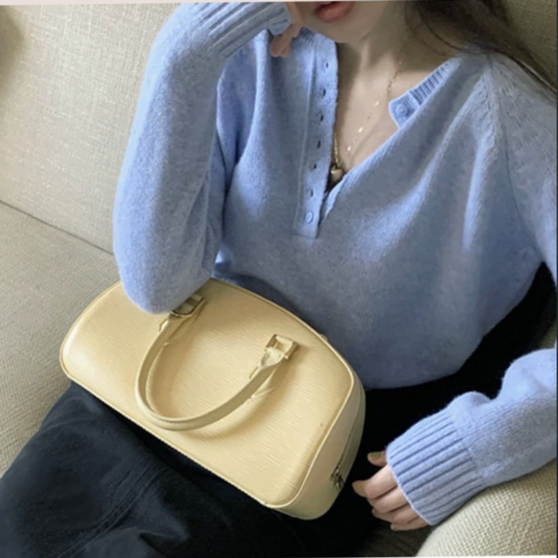 메이비베이비(MAYBEBABY) 디어리스트 Salome 니트 프리사이즈  상품이미지1