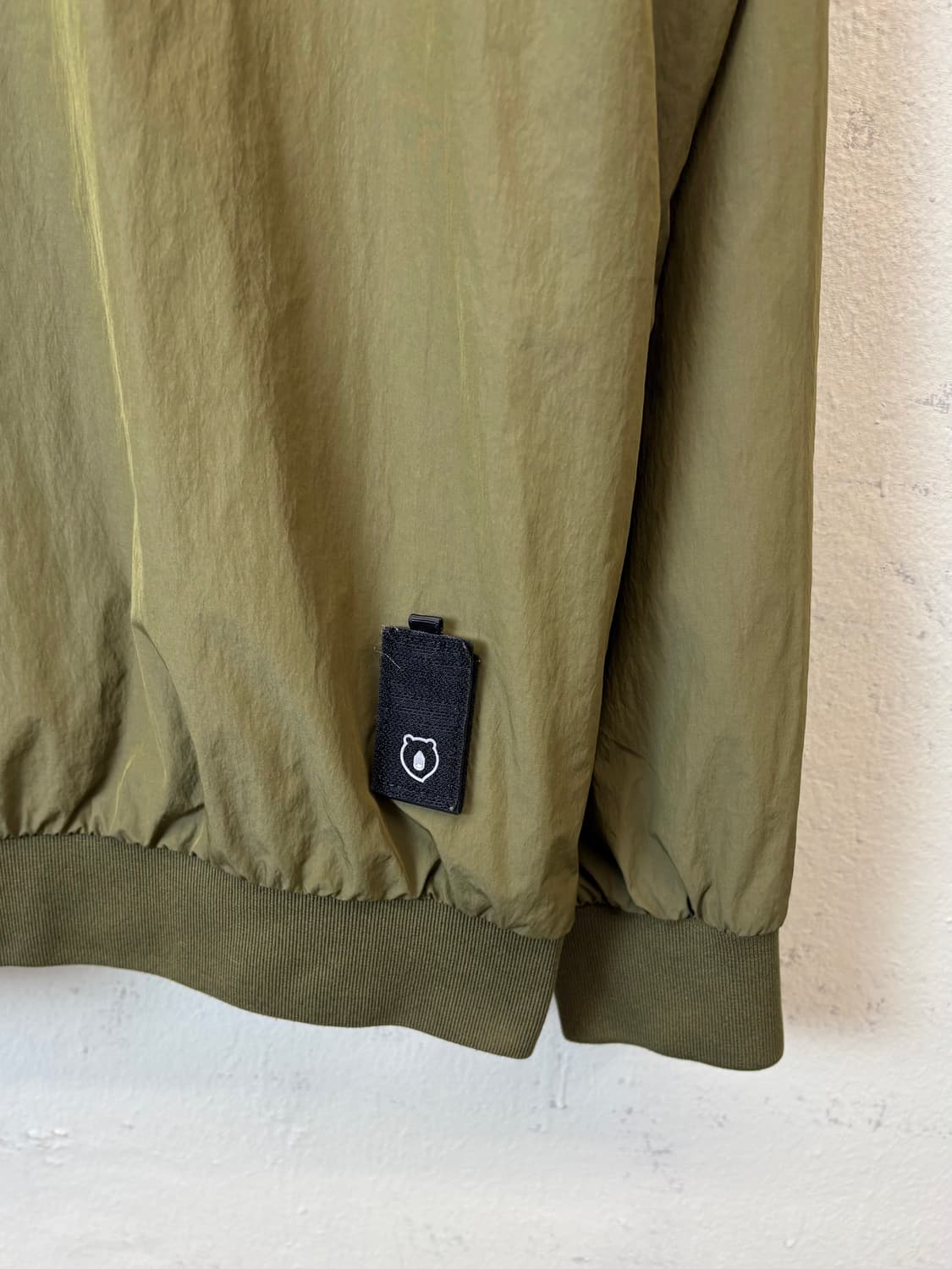 골든베어 올리브 그린 나일론 웜업 바람막이 상품이미지8