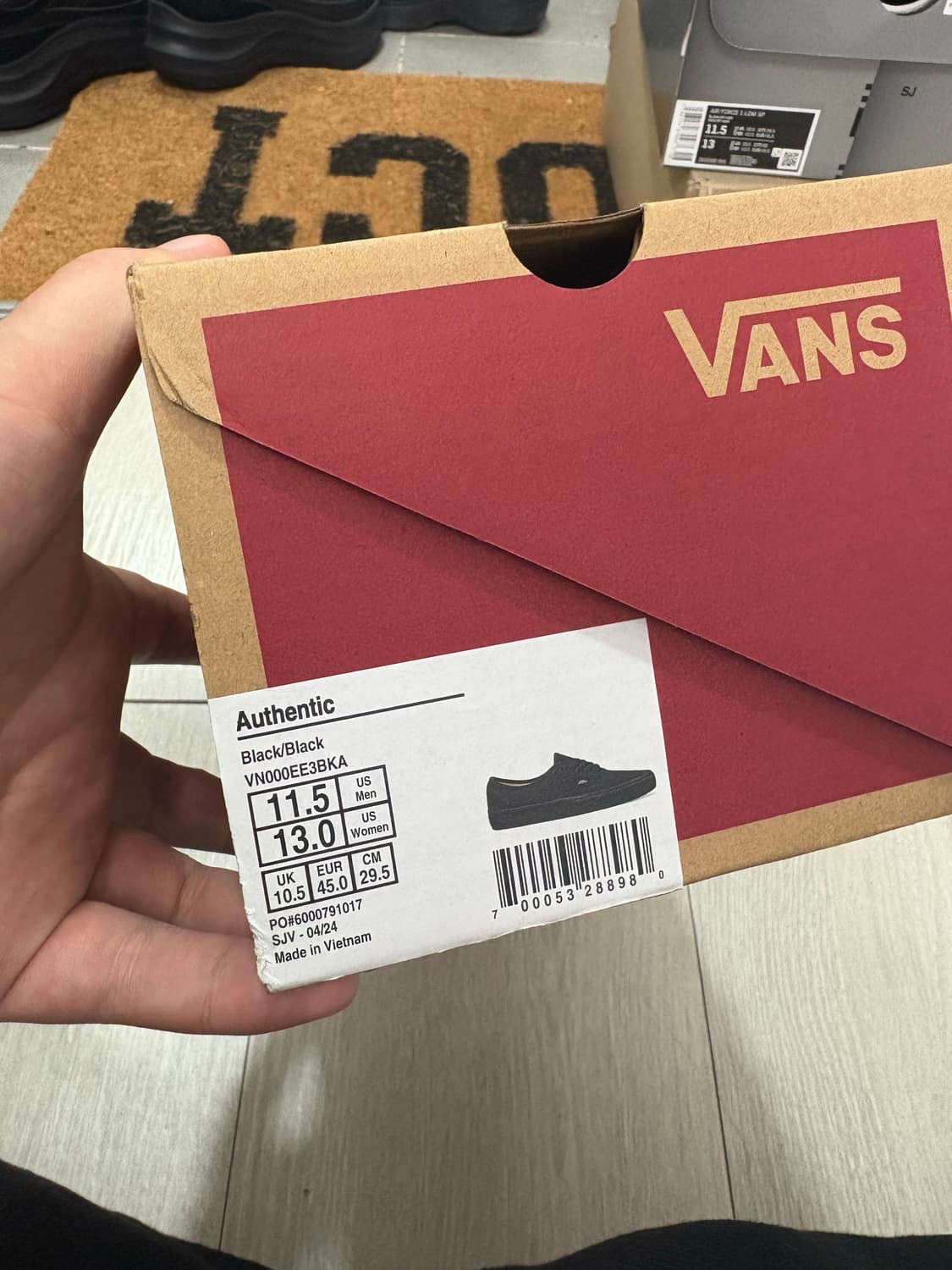 [295] 반스 어센틱 블랙 상품이미지4