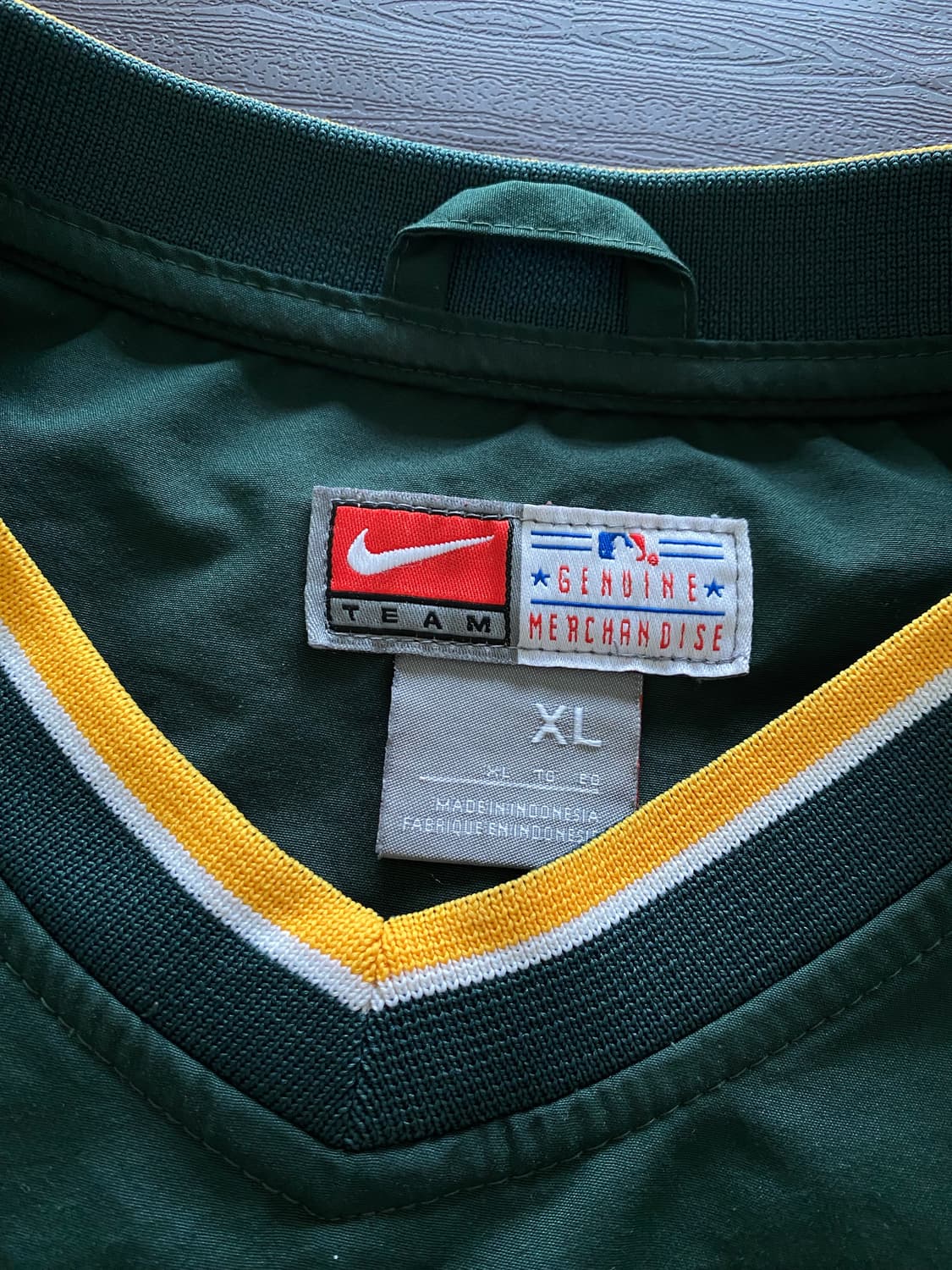 (XL) 나이키 오클랜드 에슬레틱스 웜업 상품이미지3