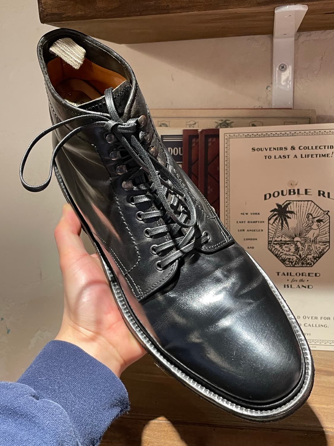 오피치네 크리아티베 아나토미아 부츠 판매 알든 rrl 상품이미지5