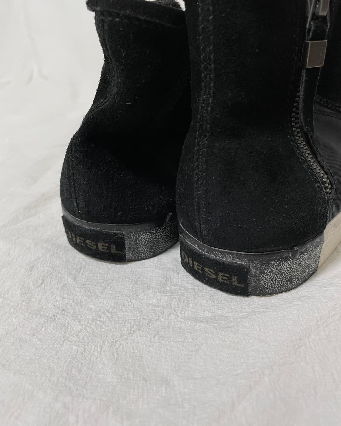 Diesel High-top Suede Sneakers 상품이미지3