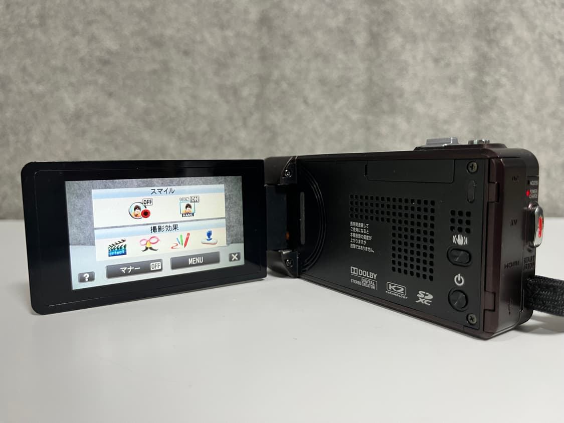상태 상/ 고급라인/ jvc gz v570 빈티지 캠코더 브라운 상품이미지5