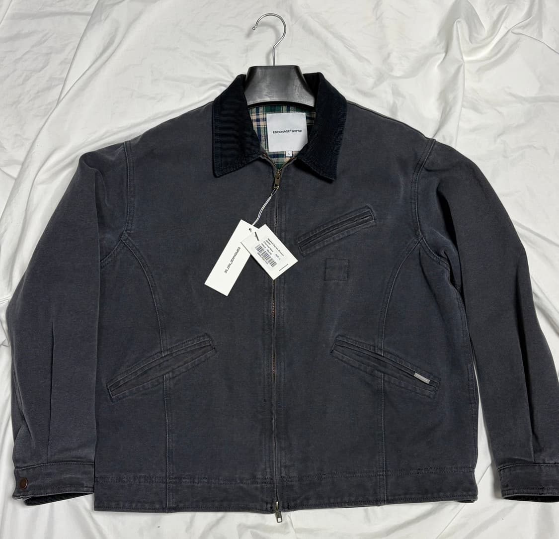 에스피오나지 Washed Canvas Blouson Jacket 상품이미지2