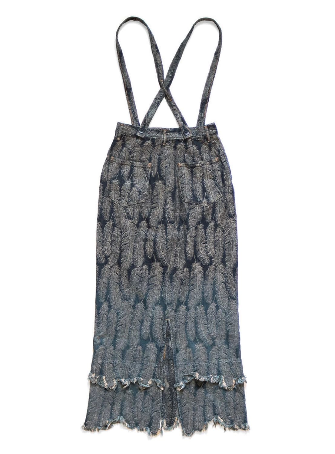 캐피탈 12oz 깃털 데님 멜빵 스커트 KAPITAL 상품이미지2