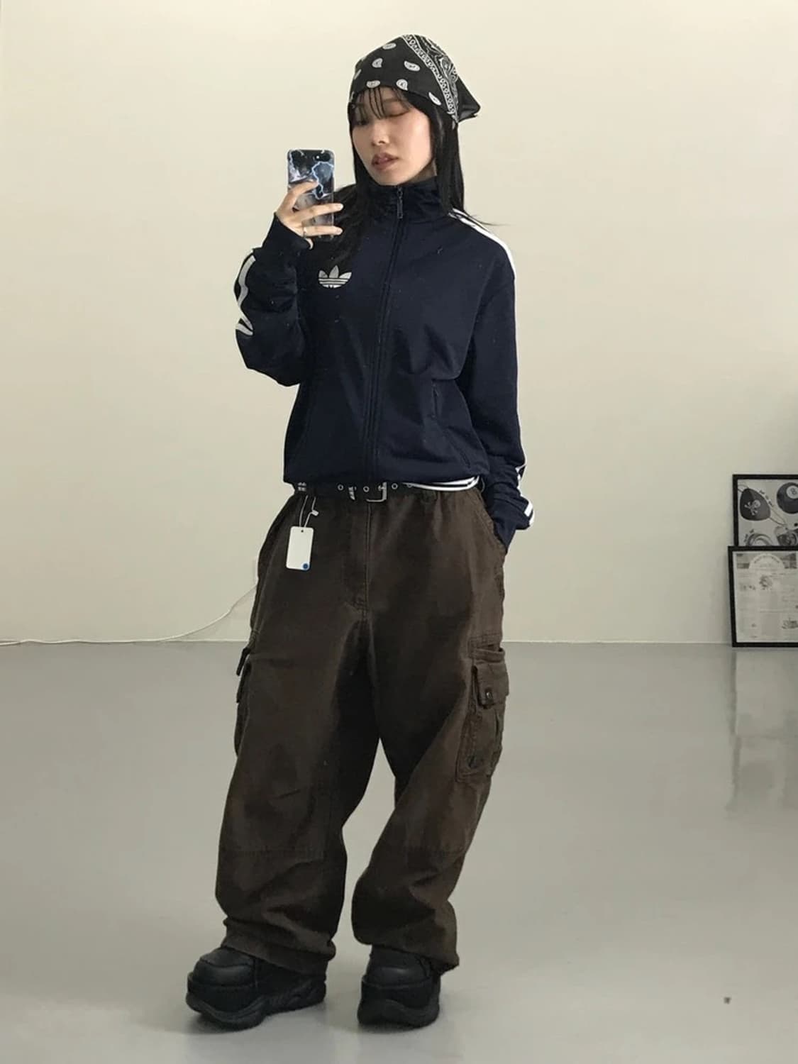 아디다스 파이어버드 네이비 져지 상품이미지2