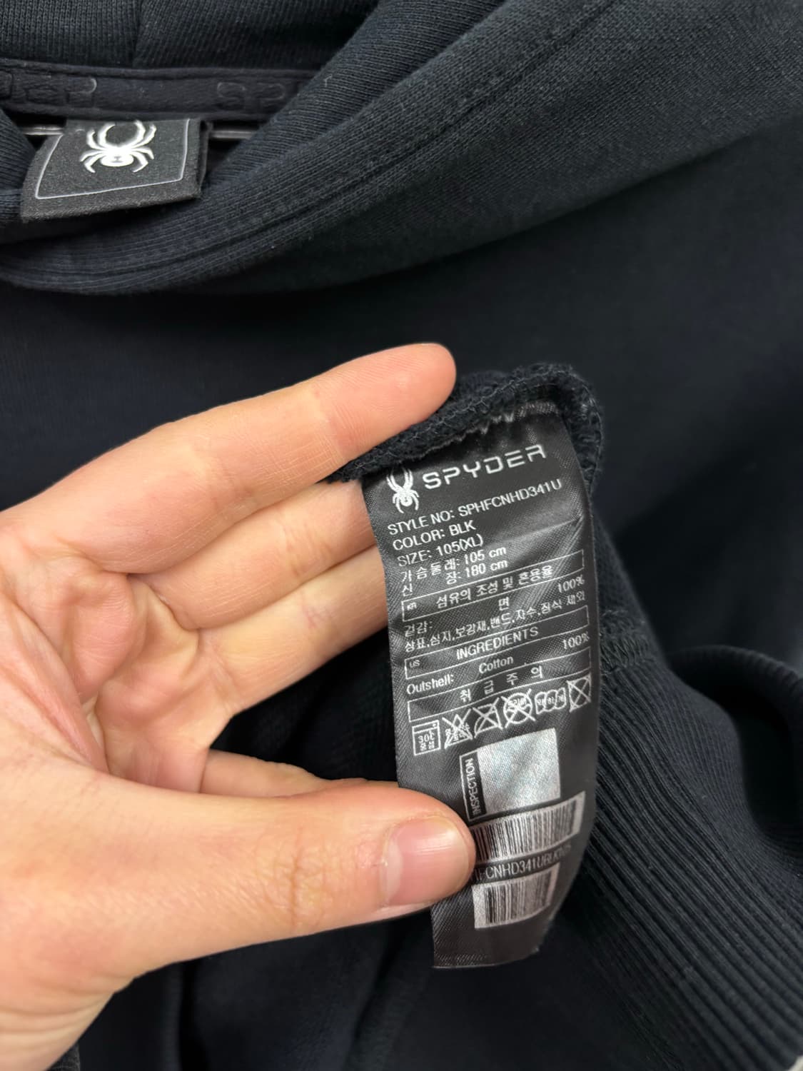 스파이더 후드티xl 상품이미지6