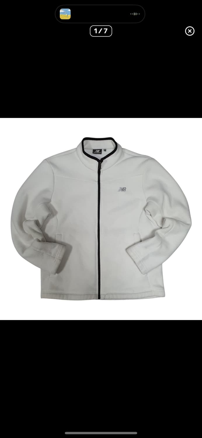 바배) 뉴발란스 플리스 집업 상품이미지1