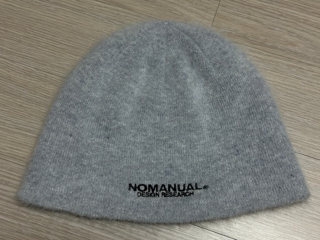 노매뉴얼 헤어리 비니 라이트그레이 상품이미지1