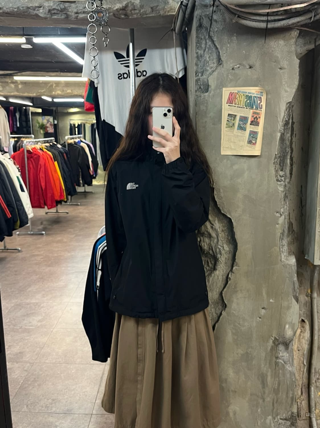 노스페이스 바람막이 블랙 95 #csz2042 상품이미지2