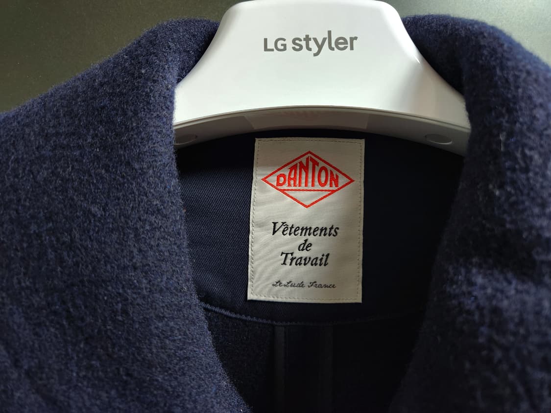 단톤 울파일 라운드카라 자켓 42 상품이미지3