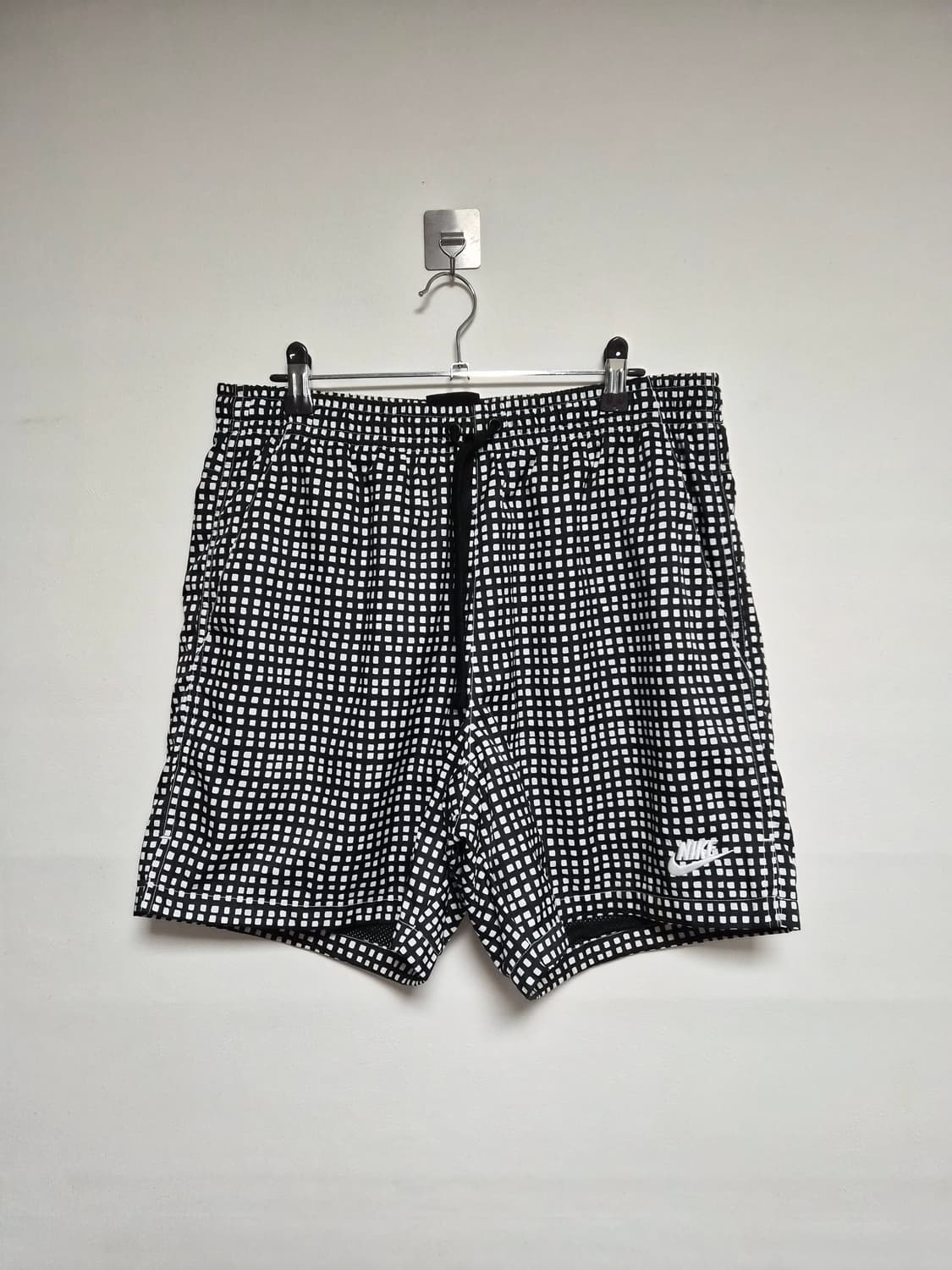 나이키Nike 체크 쇼츠 팬츠 L P-158 상품이미지1