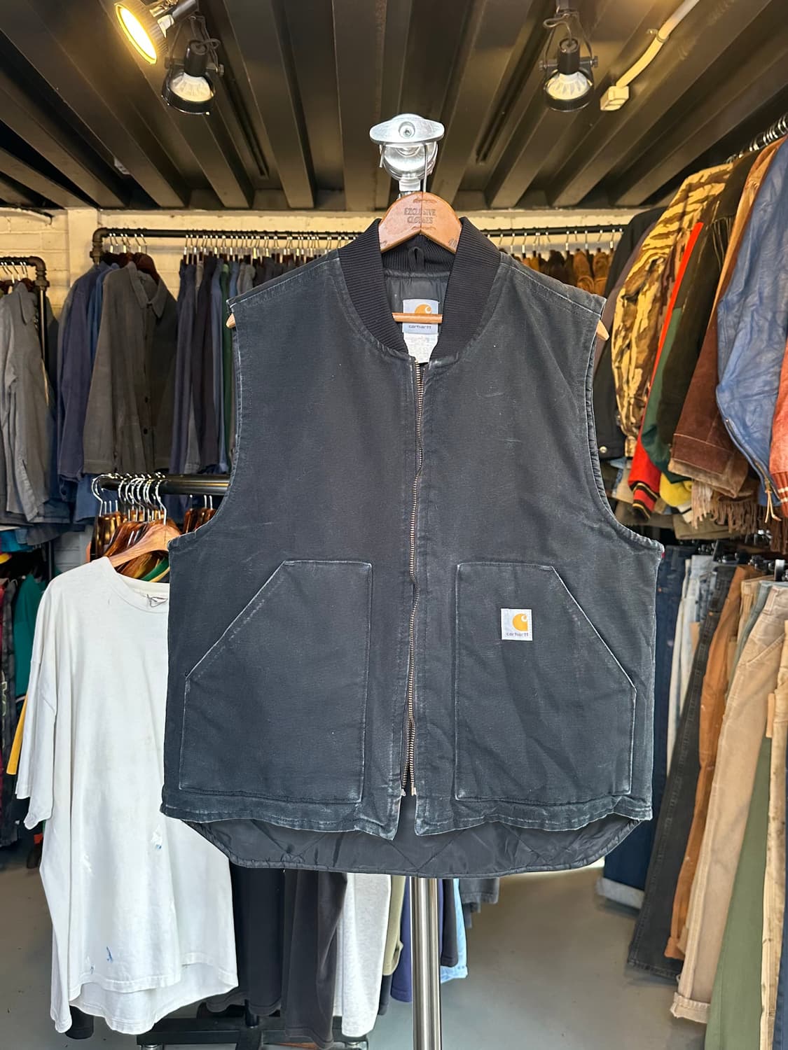 00s 칼하트 페이드 컨버스 베스트 made in usa 상품이미지1