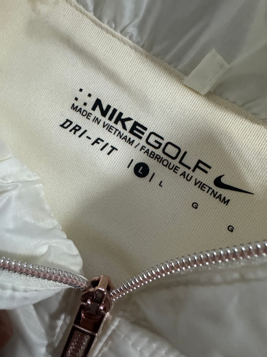 여성 나이키 골프 올드스쿨 드라이핏 자켓 팔 분리 가능 S 상품이미지4