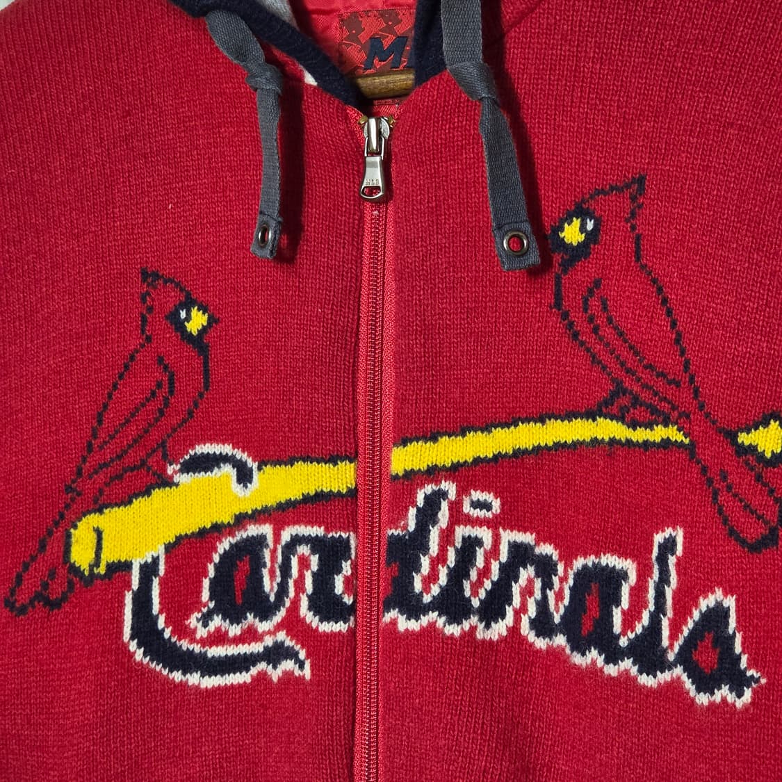 엠엘비 세인트 루이스 누빔 니트 후드집업 상품이미지3