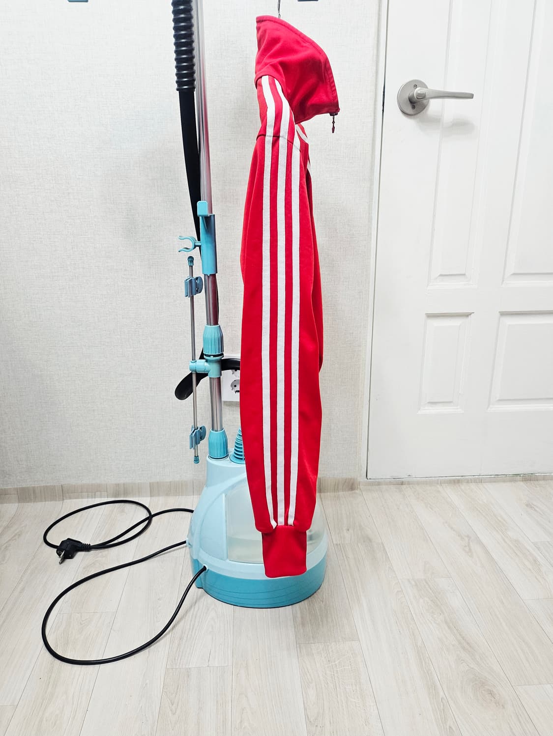 (90~95) ☆초대장급☆ 아디다스 파이어버드 백로고 [빨흰] 트랙탑져지 상품이미지5