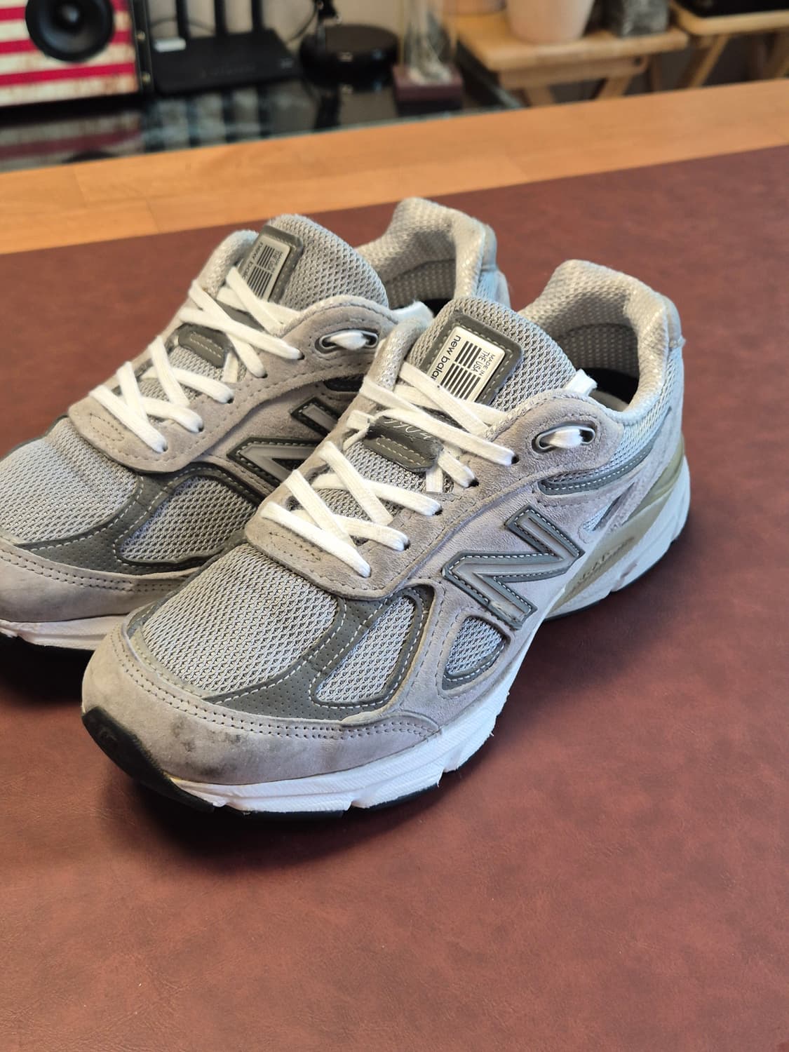 실착용3회 230(6us) 뉴발란스 990 상품이미지4