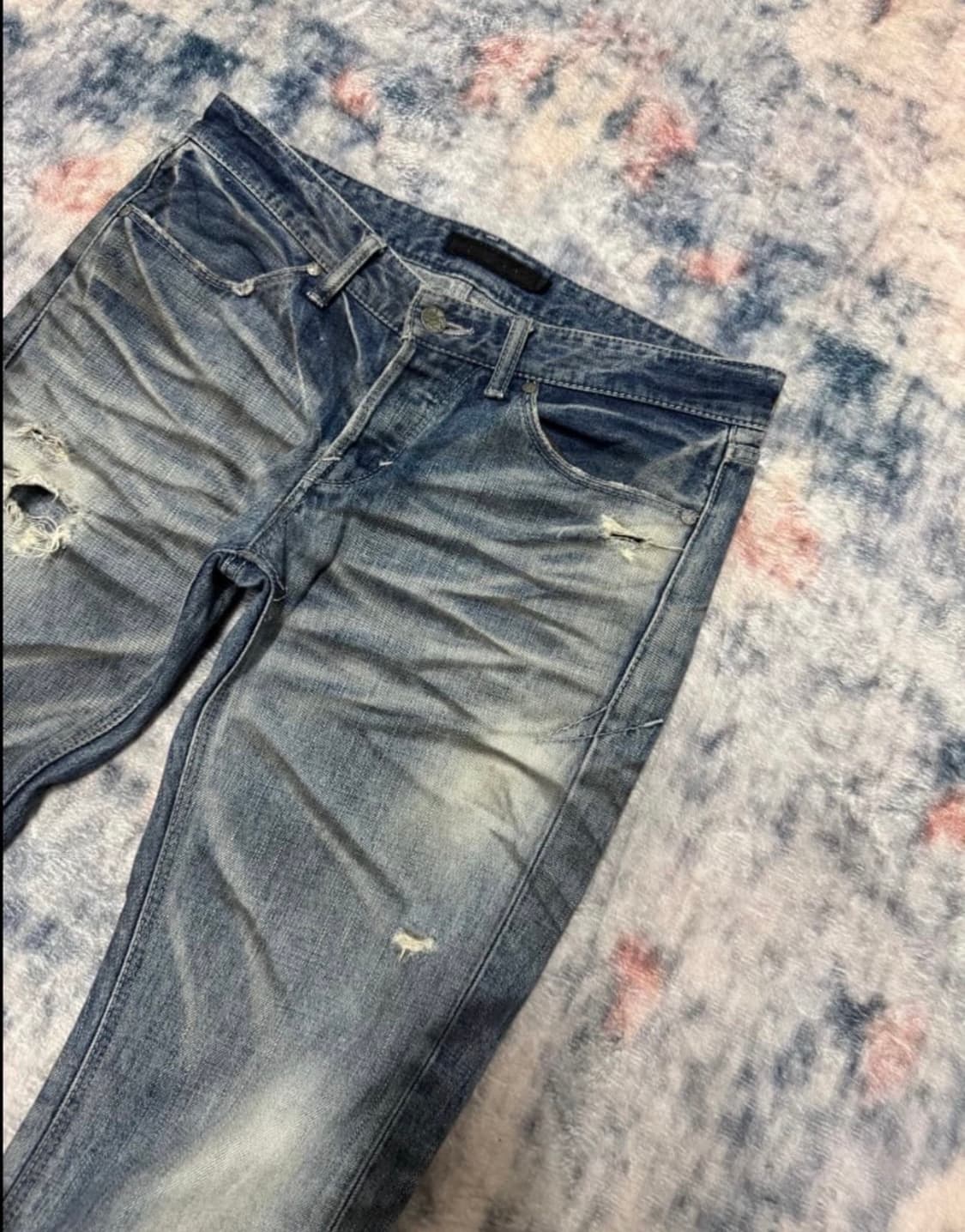 Fuga O0s archive whisker boot cut denim 상품이미지3