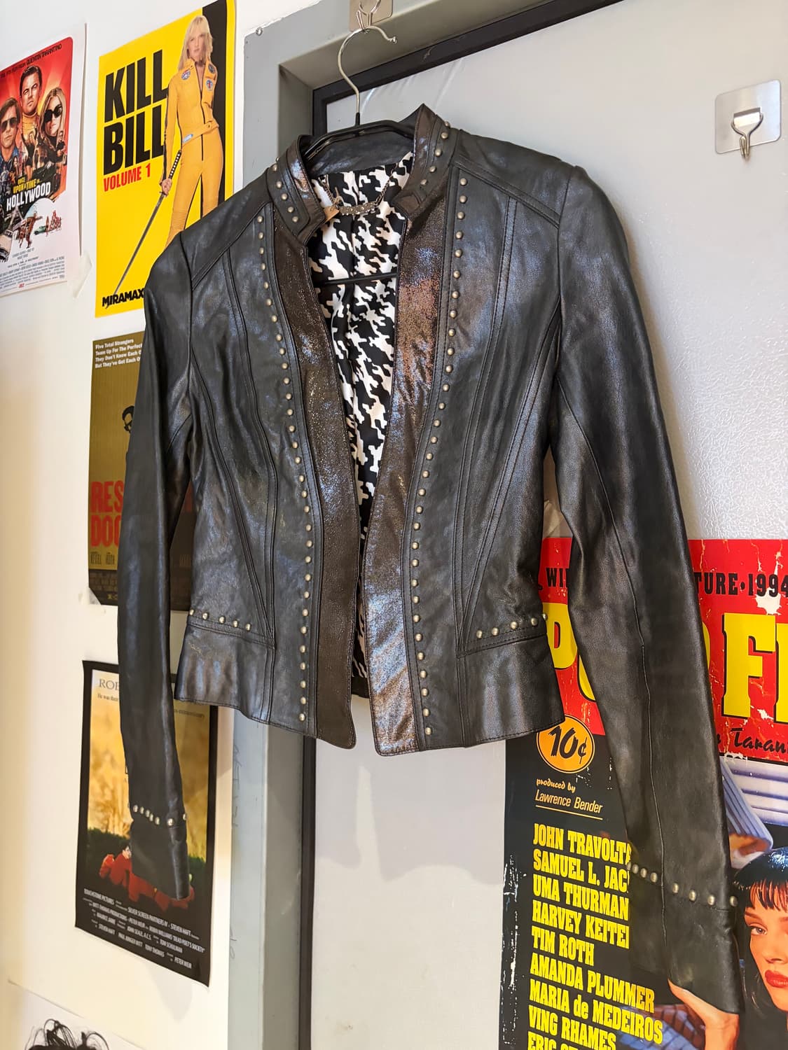 데코 양가죽 레더자켓 상품이미지1